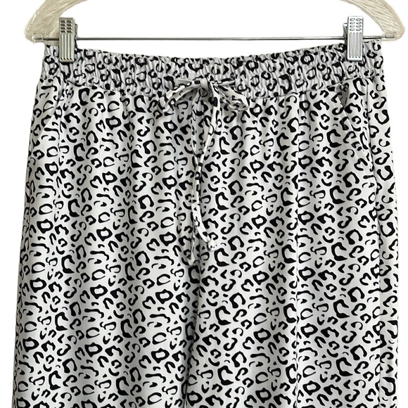 NWT Belinda women's animal print drawstring elastic waist 4 pocket Jogger - Picture 5 of 13